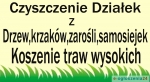 WYCINKA PRZYCINKA DRZEW KOSZENIE TRAWY WYSOKIEJ DZIALEK WIELICZKA