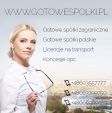 KONCESJE OPC, GOTOWA SPÓŁKA Z LICENCJĄ NA TRANSPORT