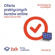 Startujemy z następną edycją kursów online w szkole Żak - 12.09.2020