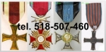 Kupię stare ordery, medale, odznaki, oznaczenia, orzełki tel.518-507-460