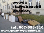 Wywóz/Demontaż/Utylizacja starych mebli Wrocław