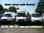 wywóz starych mebli,wersalek,meblościanek Wrocław