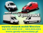 opróżnianie mieszkań Wrocław,wywóz starych mebli Wrocław