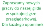 Zapraszamy nowych graczy do gildii w grze przeglądarkowej