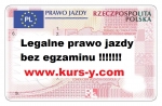 Legalne prawo jazdy bez egzaminu