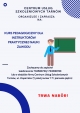 kurs pedagogiczny dla instruktorów praktycznej nauki zawodu.