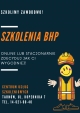 SZKOLENIA BHP