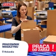 Picker & packer w magazynie GXO z odzieżą sportową, Holandia