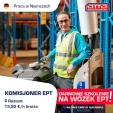 Komisjoner. Darmowe szkolenie EPT i 13,50 euro/h - DE