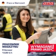 Praca w magazynie z modą | 13,00 euro/h - DE