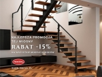 Kwietniowa promocja na schody na wymiar: -15% na Twój nowy projekt!